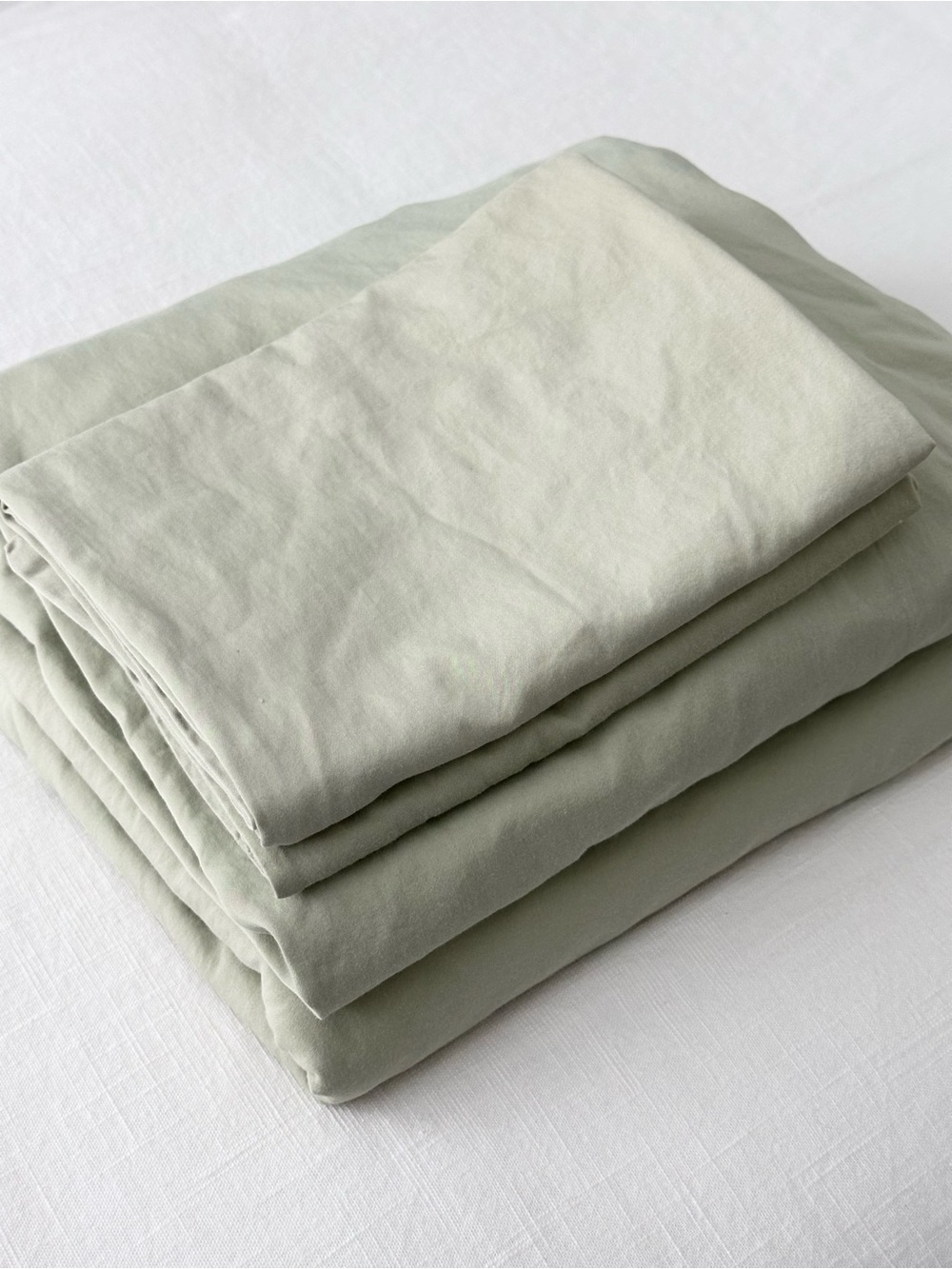 Sage Green Queen Bedding Sheet Set